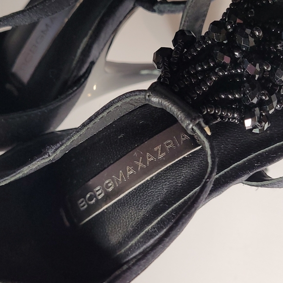 BCBGMAXAZRIA women shoes &hells Estella leather Sole 8B 38 - Picture 2 of 7